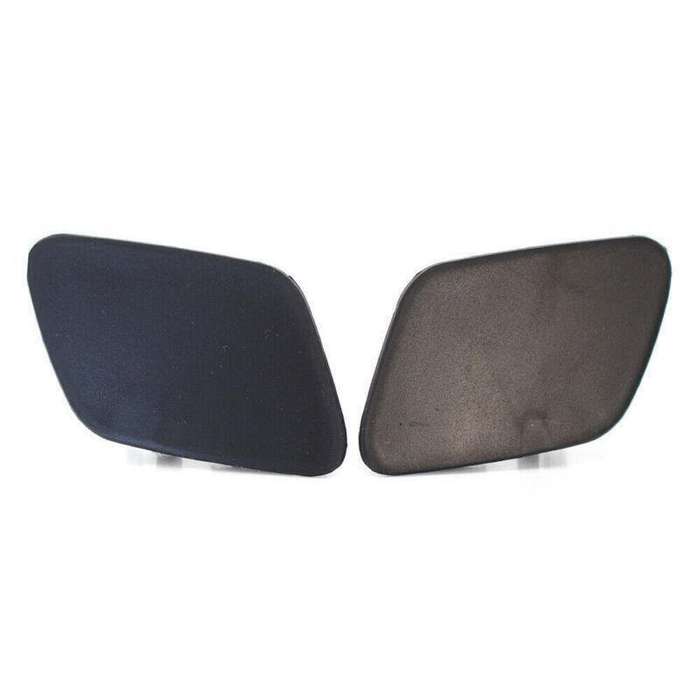 Pair For BMW X5 E70 07-09 Headlight Washer Jet Nozzle Cover Cap Left Right Side