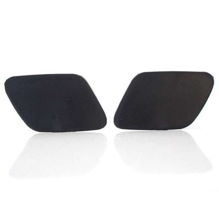 Pair For BMW X5 E70 07-09 Headlight Washer Jet Nozzle Cover Cap Left Right Side