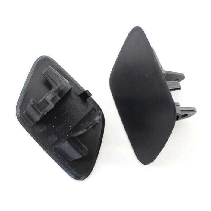 Pair For BMW X5 E70 07-09 Headlight Washer Jet Nozzle Cover Cap Left Right Side