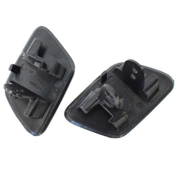 Pair For BMW X5 E70 07-09 Headlight Washer Jet Nozzle Cover Cap Left Right Side