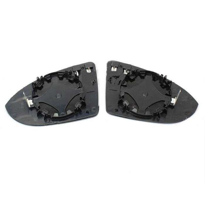 Pair Wing Mirror Glass For Volkswagen VW Golf 7 2013-2017 Right&amp;Left