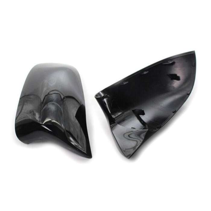 Shiny Gloss Black Side Mirror Cover Caps M Style for BMW X5 F15 X6 F16 2014-2018