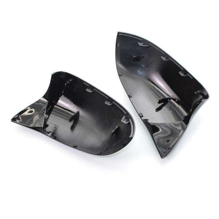 Shiny Gloss Black Side Mirror Cover Caps M Style for BMW X5 F15 X6 F16 2014-2018