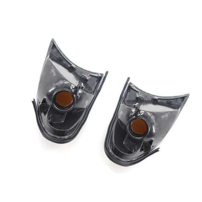 For 02-05 BMW E46 3Series 4Dr Euro Corner Lights-Crystal Clear W/Smoke Trim