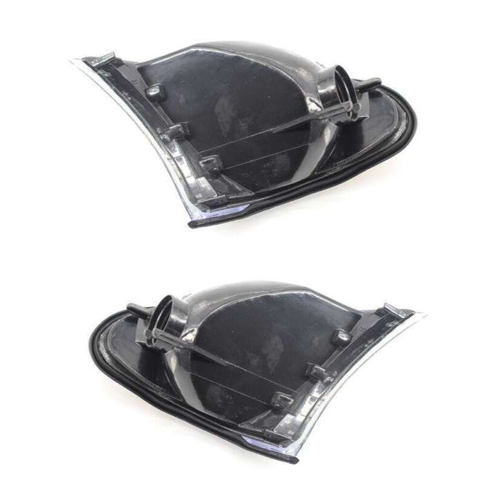 For 02-05 BMW E46 3Series 4Dr Euro Corner Lights-Crystal Clear W/Smoke Trim