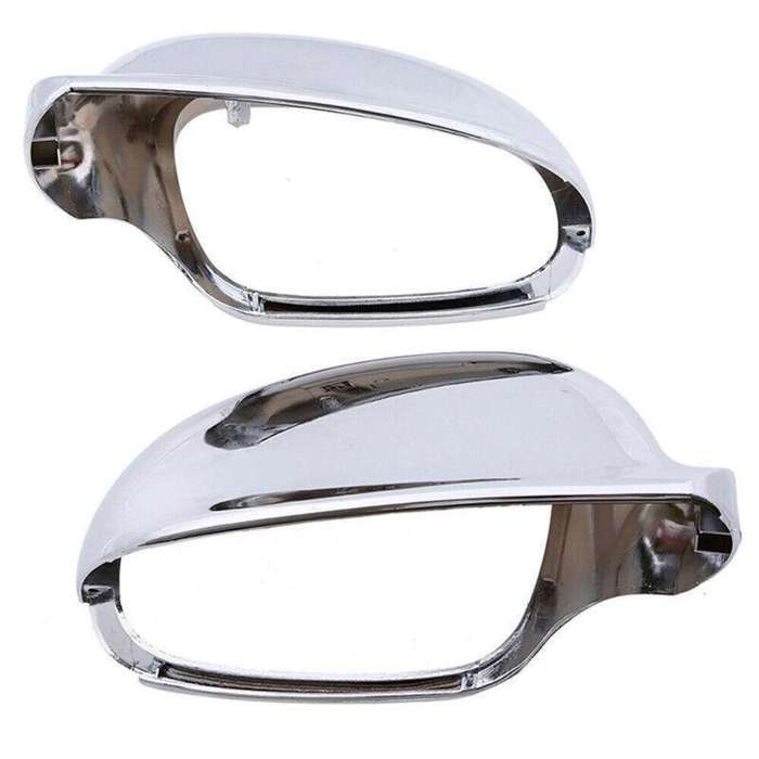 Chrome Style Rearview Mirror Door Cap Cover For VW Golf Rabbit Jetta MK5 LH&amp;RH
