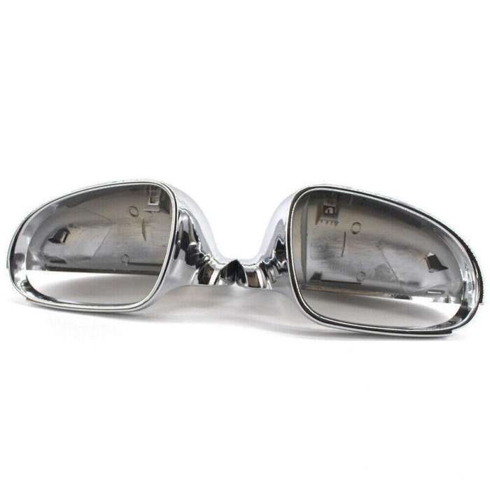 Chrome Style Rearview Mirror Door Cap Cover For VW Golf Rabbit Jetta MK5 LH&amp;RH