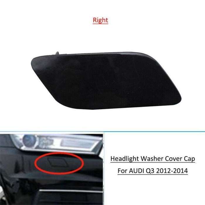 Right Side Bumper Headlight Washer Cover Cap For AUDI Q3 2012-2014