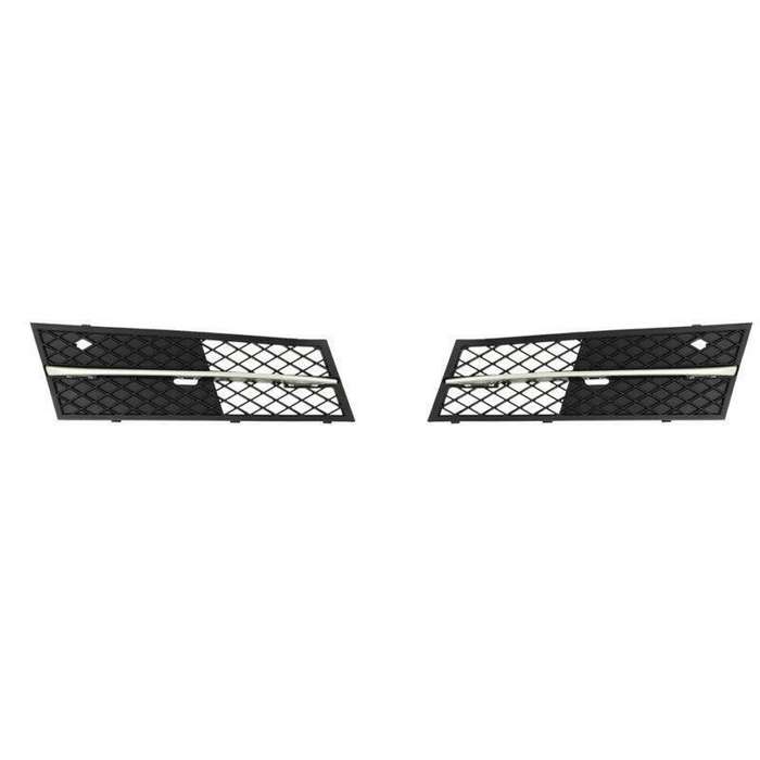 1 Pair of Car Front Bumper Grilles Grille fit for BMW F10/F18 10-14