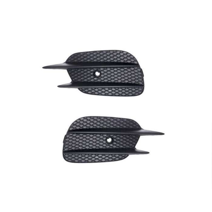 2x Front Bumper Fog Lamp Grille Cover For Mercedes-Benz W213 E-Class 17-20 LR