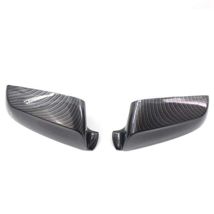 Pair of Carbon Fiber Mirror Covers Fits BMW E60 E63 F06 F07 F12 F13 5 6 7 Series