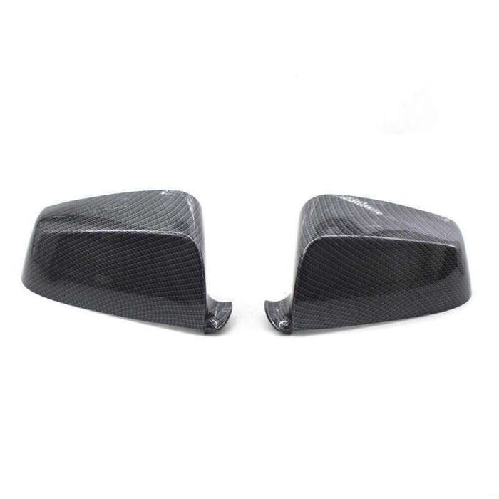 Pair of Carbon Fiber Mirror Covers Fits BMW E60 E63 F06 F07 F12 F13 5 6 7 Series