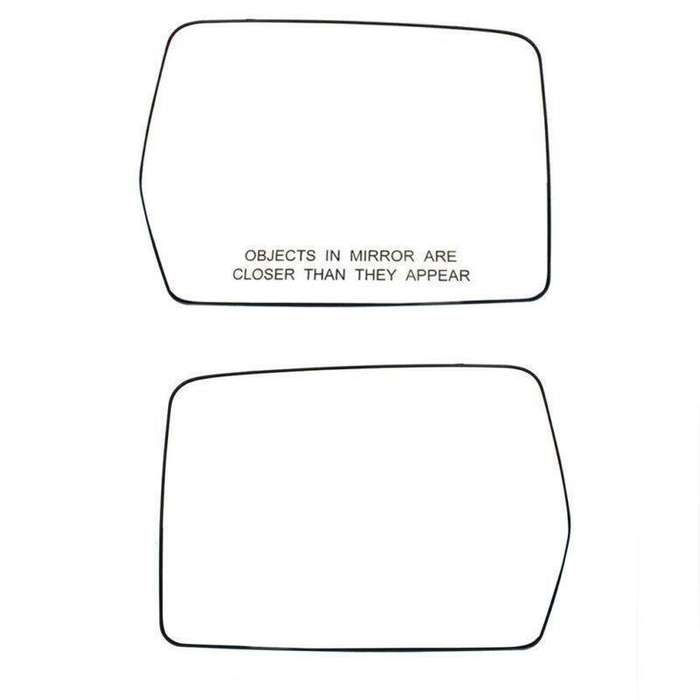 Door Wing Heated View Mirror Glass For Ford F150 2004-2010 Pair Right&amp;Left