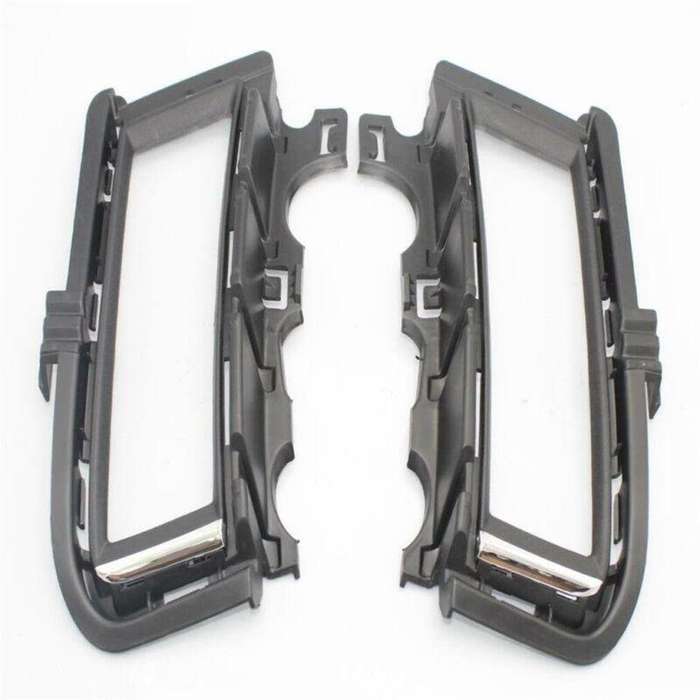 Pair For VW Golf 7 A7 MK7 2013 2014 2015 2016 2017 Fog Lamp Light Frame Grille