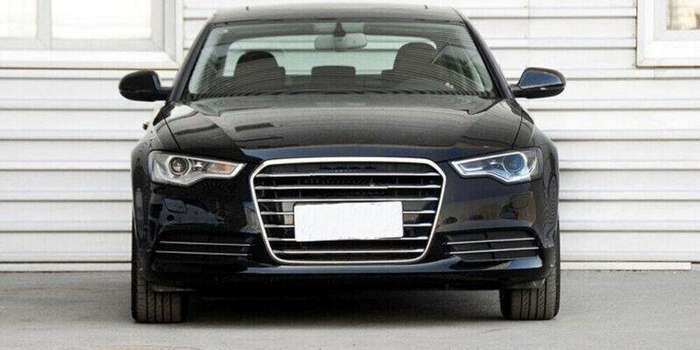 2X/Set Car Lower Bumper Grille Fits for Audi A6 C7 2012-2014 2013 Mesh Grill