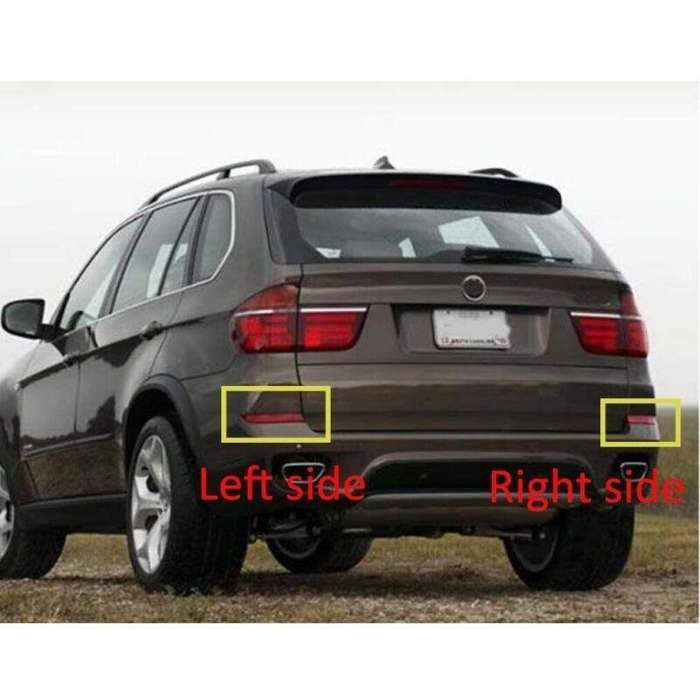 Fits For BMW E70 X5 LCI 2010-2013 1 Pair Rear Bumper Reflector Turn Signal Lamp
