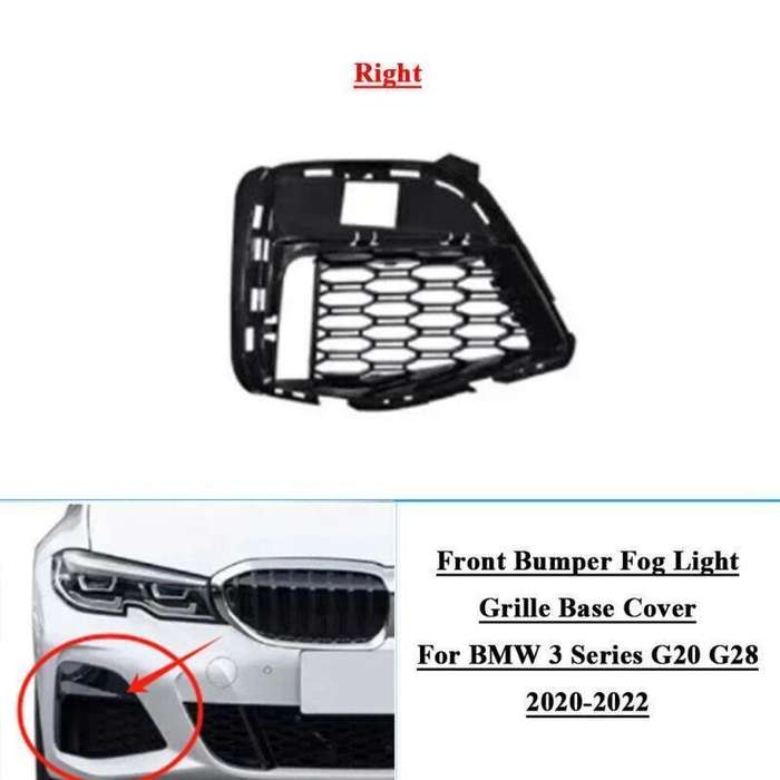 Front Bumper Fog Light Grille Base Cover For BMW 3 Series G20 G28 2020-22 Right