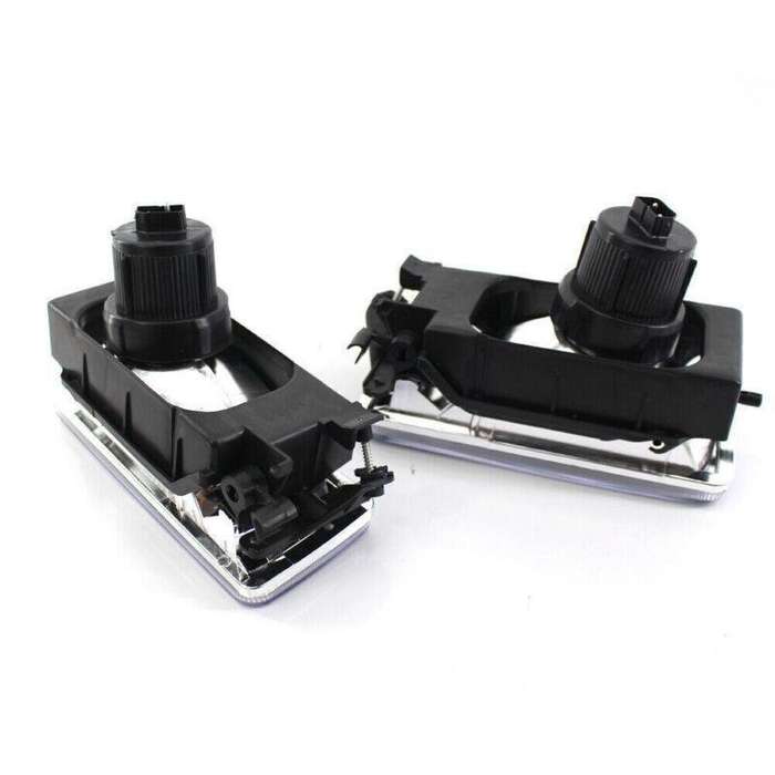 Pair Front Fog Light H1 Base without Bulbs Replacement Kit fit for BMW E36 92-98