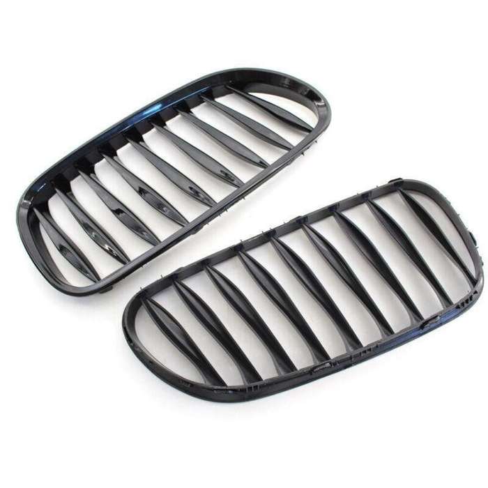 Gloss Black Front Grille Sporty Style 3rd Brake Stop Light Fits BMW Z4 E85 03-08