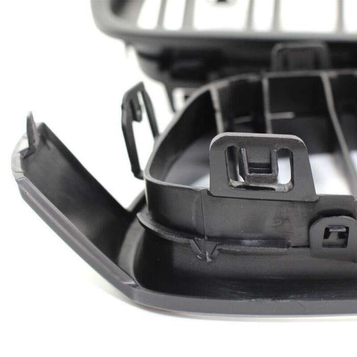 2X/Set Matte Black Grille Dual Line Fits for BMW 3 Series M3 F30 F35 2012 - 2016