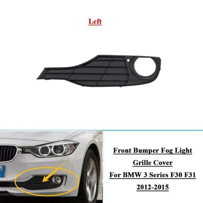 Front Bumper Fog Lamp Grille Cover For BMW 3 Series F30 F31 2012-2015 Left