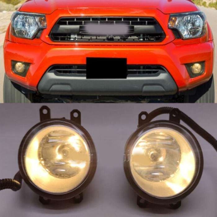 Front Bumper Driving Fog Light Lamps w/bulb For Toyota Tacoma 2012-2015 Pair