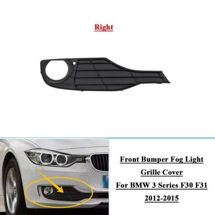 Front Bumper Fog Lamp Grille Cover For BMW 3 Series F30 F31 2012-2015 Right