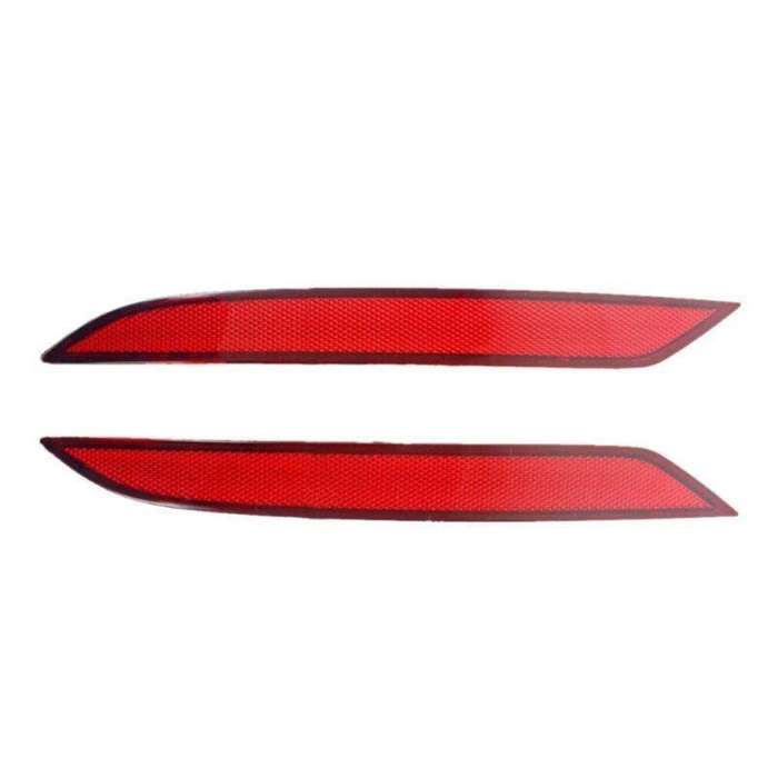 For VW Golf 7.5 MK7.5 2013-2017 1 Pair Rear Bumper Reflector Light Brake Lamp