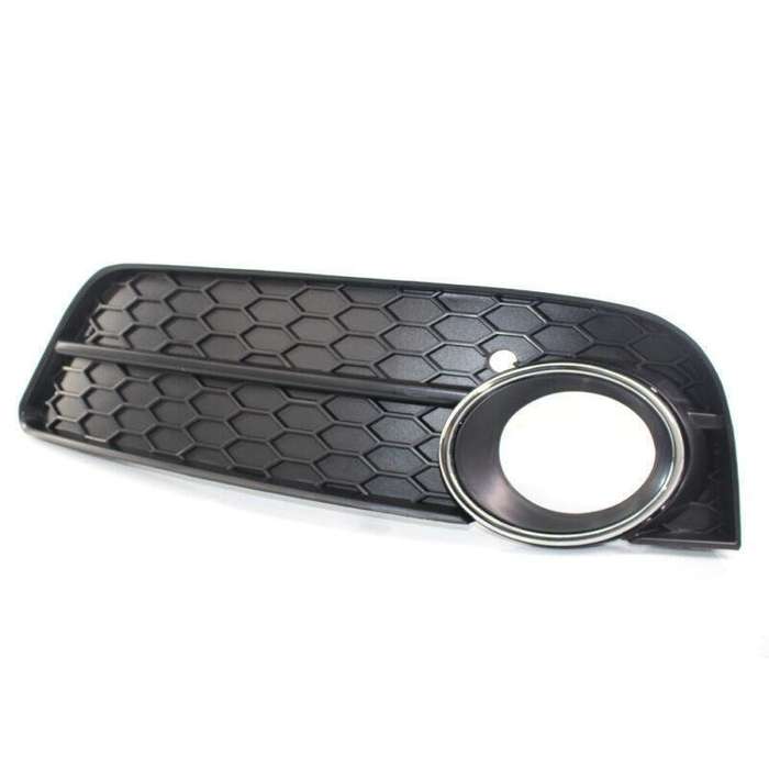 2X ABS Car Front L&amp;R Bumper Fog Light Lower Grille Cover for Audi A5 2008-2011