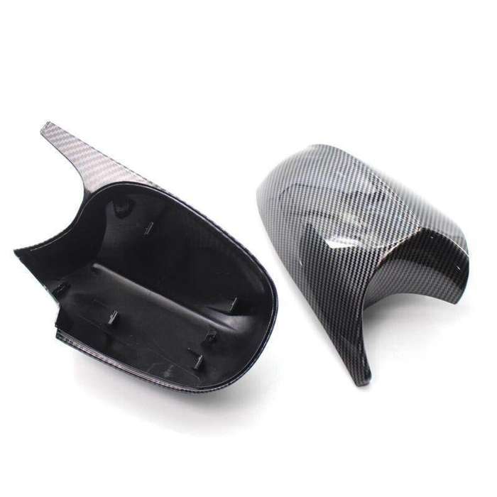 For BMW E90 LCI 3 Series 2009-2011 2010 Carbon Fiber Style Mirror Cover Cap L&amp;R