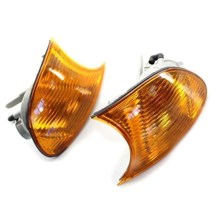 2x Signal Amber Indicator Corner Side Light for BMW 3 Series E46 1999-2001 Coupe