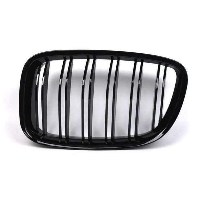 Gloss Black Front Kidney Grille Grill For BMW 5 Series GT F07 2009-2017 Pair