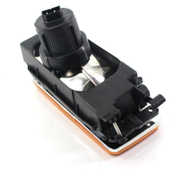 FOR BMW 92 - 98 E36 3 SERIES 2/4DR LEFT SIDE FOG LIGHT LAMP CRYSTAL AMBER LENS
