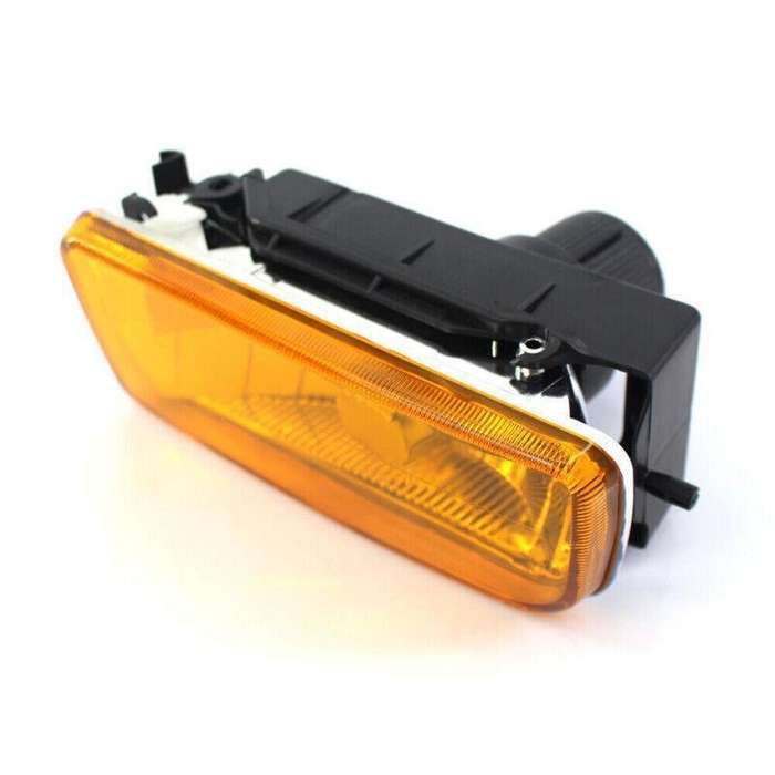 FOR BMW 92 - 98 E36 3 SERIES 2/4DR LEFT SIDE FOG LIGHT LAMP CRYSTAL AMBER LENS