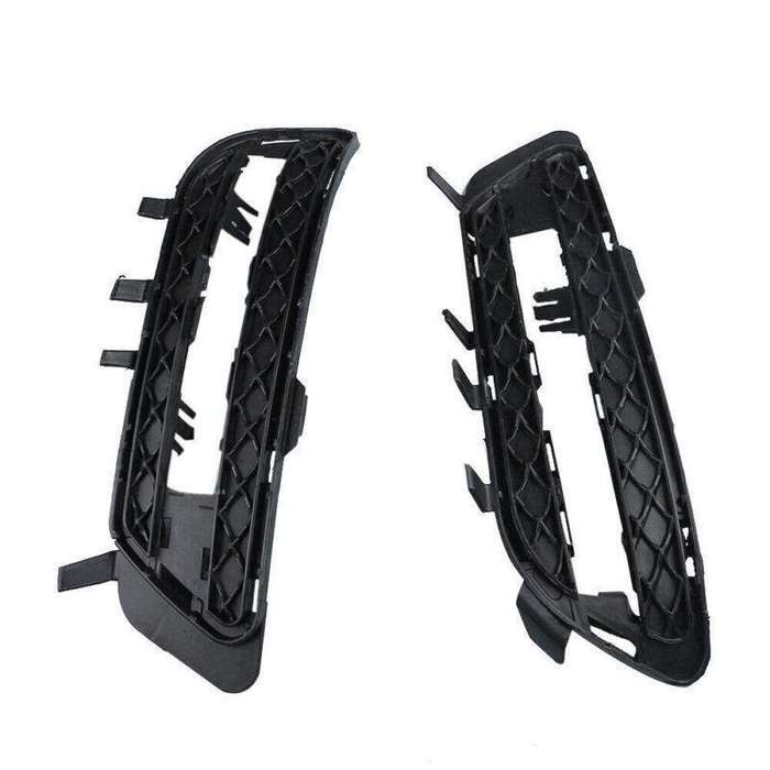 Front Bumper Light Cover Grilles For Benz W212 E250 E300 E350 2009-2013 Pair