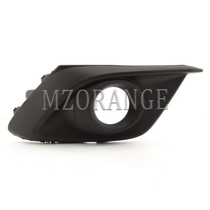 Front Bumper Left Right Side Fog Light Lamps Cover Bezels For Mazda 3 2014-2016