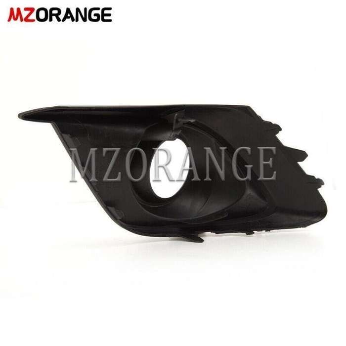 Front Bumper Left Right Side Fog Light Lamps Cover Bezels For Mazda 3 2014-2016