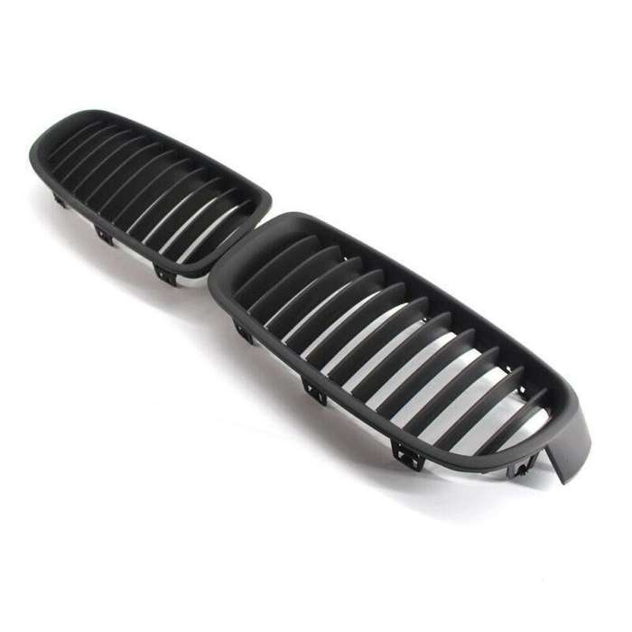 2X/Set Front Grille Matte Black fit for BMW F30 F31 Sedan/Wagon 2012-17 Grill