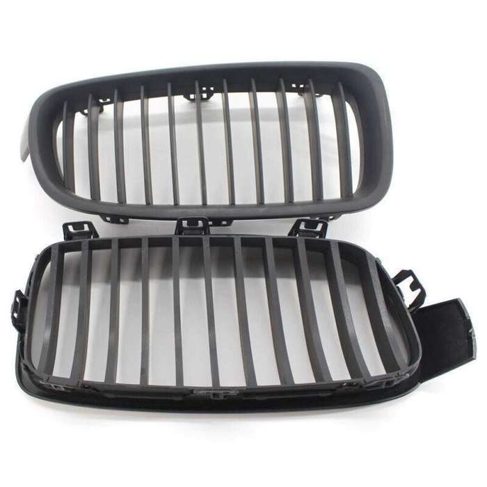 2X/Set Front Grille Matte Black fit for BMW F30 F31 Sedan/Wagon 2012-17 Grill