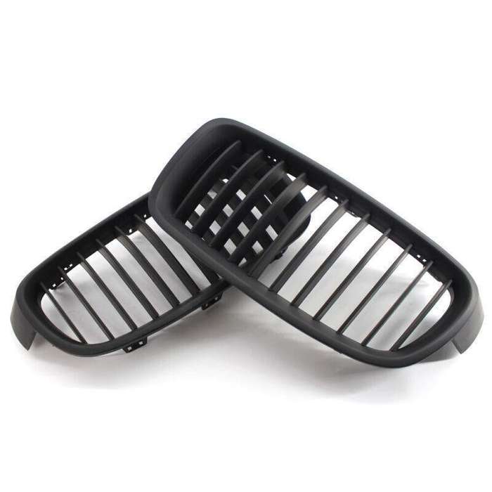 2X/Set Front Grille Matte Black fit for BMW F30 F31 Sedan/Wagon 2012-17 Grill