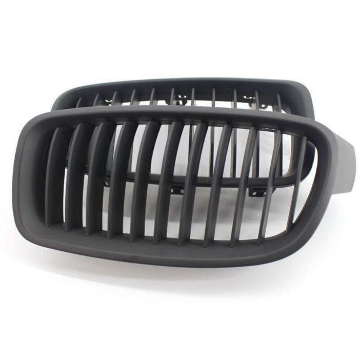 2X/Set Front Grille Matte Black fit for BMW F30 F31 Sedan/Wagon 2012-17 Grill