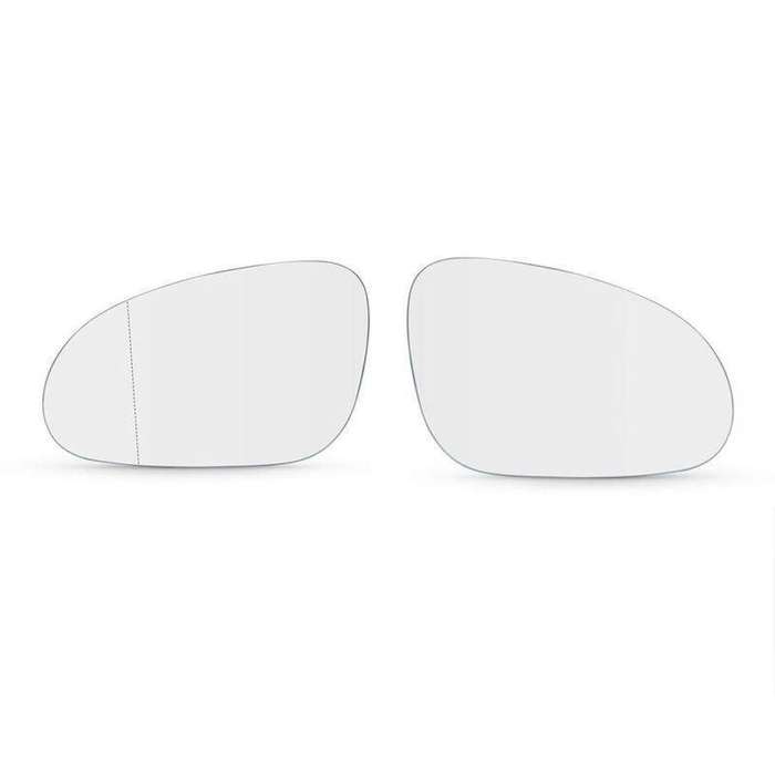 Exterior View Mirror Glass With Backing For VW Golf 5 2006 2007 2008 2009 Pair