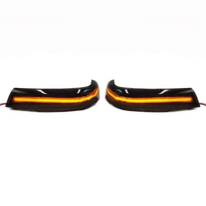 LH+RH Pair Rear View Door Mirror Turn Signal Lamp Light For VW Touareg 2003-2006