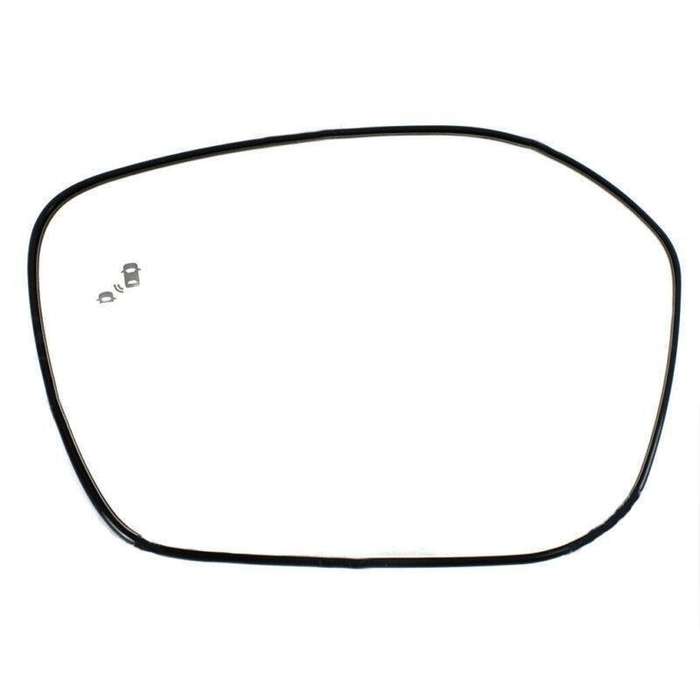 Blind Spot View Rear Mirror Glass For 2022-2023 Honda Civic Left Side