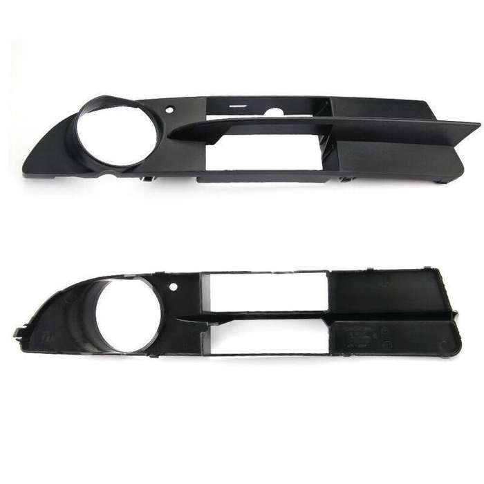 Fog light Grille Front Bumper 04-07 For BMW E60 E61 Pair