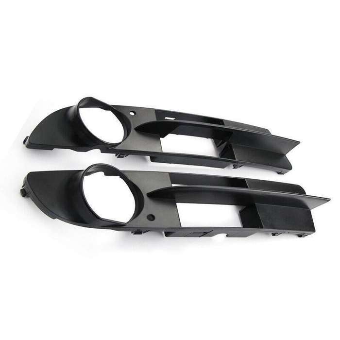 Fog light Grille Front Bumper 04-07 For BMW E60 E61 Pair