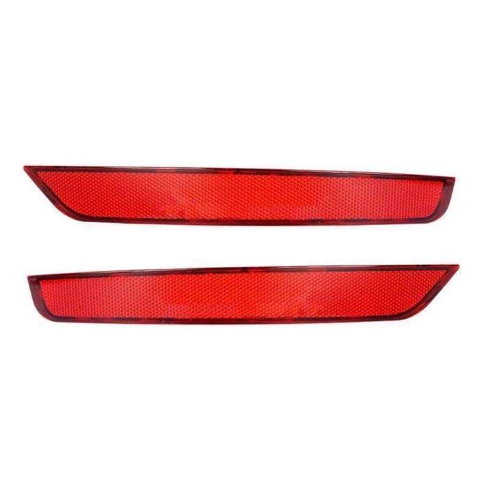 Fits For VW Golf 6 GTI 2009-2013 1 Pair Rear Bumper Reflector Light Brake Lamp
