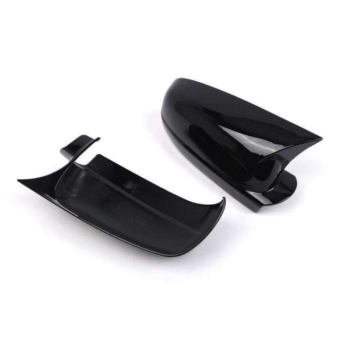 2x Wing Mirror Cover Caps For VW Golf Jetta Mk4 Passat B5 1998-2004 Gloss Black