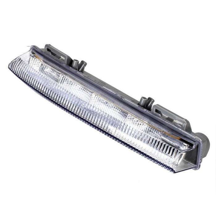 Set Fog Light Lamp Grille &amp; Trim For Mercedes W212 E250 E300 E350 2009-2013 Left