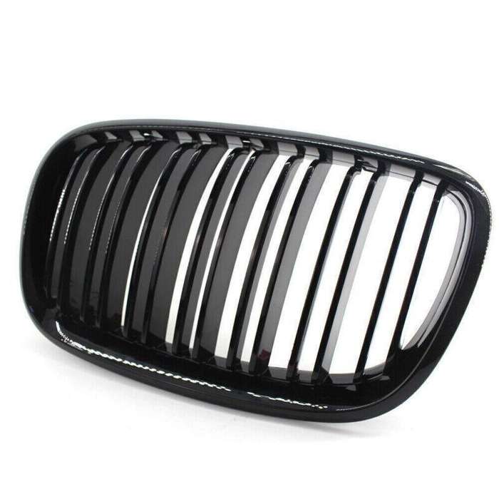 Gloss Black X5M style Front Hood Bonnet Kidney Grill Grille for BMW X5 E70 07-13